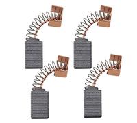 Be In Your Mind 2 pares de cepillos de carbono para motor de 12 x 8 x 5 mm compatibles con Red Power Devil Silverstorm Wickes B&Q Siegen ángulo amoladora