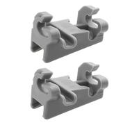 Be In Your Mind 2 Piezas de Repuesto de Abrazadera de Cojinete 00611474 611474 Compatible con Siemens Compatible con Bosch Compatible con LG Cojinetes de Fijación para Cesta de Lavavajillas