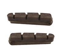 Be In Your Mind 2 Piezas Pastillas de Freno de Bicicleta de Carretera de Repuesto Compatible con Shimano Compatible con Dura Ace Ruedas de Fibra de Carbono Pastillas de Freno de 53 X 12 X 10 Mm