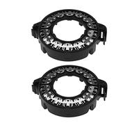 Be In Your Mind 2 Piezas Retenedor de Bombilla de Faro HID Bombillas HID Adaptador de Portalámparas Soporte de Base Soporte de Retención de Xenón para D1S D2S D3S D4S Bombilla de Faro Negro