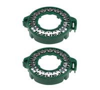 Be In Your Mind 2 Piezas Retenedor de Bombilla de Faro HID Bombillas HID Adaptador de Portalámparas Soporte de Base Soporte de Retención de Xenón para D1S D2S D3S D4S Bombilla de Faro Verde