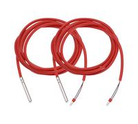 Be In Your Mind 2 Sondas de Sensor de Temperatura de Termistor NTC10K Impermeables de -50 °C A +200 °C Adecuadas para Calefacción Y Control de Sistemas Solares Calefacción