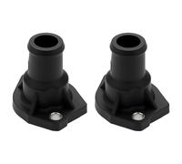 Be In Your Mind 2 Unidades Brida de Refrigerante para Coche 026121144E Compatible con Audi A6 80 90 100 Compatible con VW 026121145E