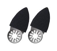 Be In Your Mind 2 unids dedo lijado almohadillas 52x37x7mm multifuncional triangular dedo lijado discos interfaz universal oscilante herramienta Accesorios