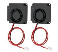 Be In Your Mind 2 ventiladores de refrigeración de turbina de 5 V 4010 CC con micro rodamientos de 40 x 40 x 10 mm, rodamiento hidráulico sin escobillas con cable de terminal para impresora 3D de