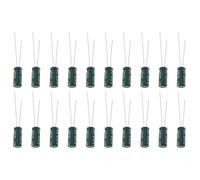 Be In Your Mind 20 Condensadores Electrolíticos de 2,2 µF 50 V 5 X 11 Mm de -40 ℃ A +105 ℃ para Placas de Circuito Impreso de Electrodomésticos.