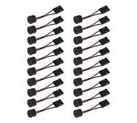 be in your mind 20x Code pitido altavoz interno zumbador 4 pines altavoz sonda placa base para PC de escritorio conector de ordenador enchufe