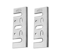 Be In Your Mind 2PCS Cuchillas Cepilladoras HSS de Repuesto para Carpintería Compatible con DeWalt N556874 DCP580 Compatible con Makita 1001 1100 1125