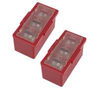 Be In Your Mind 2X Fusibles de 50 A 30 A 24370C991B 9098208299 para Coche Camión SUV Barco Rojo 27,5 X 16 X 14,5 Mm