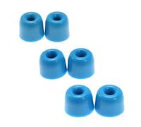 Be In Your Mind 3 Pares de Almohadillas de Espuma Viscoelástica para Auriculares con Aislamiento de Ruido de 3,0mm Almohadillas de Repuesto Compatible con Tin HiFi T2 Pro 3 Tamaños S/M/L Azul
