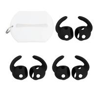 Be In Your Mind 3 Pares de Ganchos para Las Orejas Fundas de Silicona Antideslizantes con Bolsa de Silicona Adicional Accesorios para Auriculares Compatibles con B-Eats Studio Buds 2021 Negro