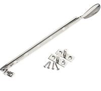 Be In Your Mind 325 mm ventana abatible, cierre de bloqueo con accesorios de hierro plateado