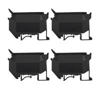 Be In Your Mind 4 Bloques de Terminales para Fusibles UK5-HESI Sin Luz LED 6,3 A para Fusibles de 5 X 20 Mm Color Negro