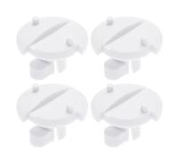 Be In Your Mind 4 clips de ventilación para frigorífico 295176601 compatibles con Dometic L100 L200, color blanco, clip de tornillo de bloqueo para autocaravana o caravana