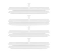 Be In Your Mind 4 Clips para Riel de Vidrio 7775575 Compatible con FIAT Punto Panda Bravo