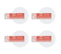 Be In Your Mind 4 piezas de película invisible de TPU para botón de encendido y parada del motor del coche, accesorios compatibles con Audi, compatible con BMW