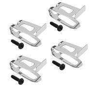 Be In Your Mind 4 Piezas Ganchos de Clip para Cinturón Compatible con Makita DHP480 DHP482 HP457 HP347 TD127 Martillo Taladros de Impacto Herramienta Eléctrica con Tornillos 324705-1 346317-0