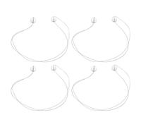 Be In Your Mind 4 piezas para quitar emblemas de coche, insignias, para quitar el logotipo, tablero, accesorios para coche, motocicleta, camión, furgoneta, color blanco general, 30 cm