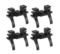 Be In Your Mind 4 x H7 LED faro bombilla retenedor H7 bombillas LED portalámparas adaptador soporte base clips de montaje plástico compatible con Discovery Focus 2017 500 MK3 MK35