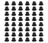 Be In Your Mind 40 piezas de plástico exterior brida tuercas retenedores 16131176747 8E0825265 90413589 180942 piezas de repuesto automotriz negro