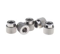 Be In Your Mind 5 Piezas Rueda de Engranaje Planetario Extrusora de para Impresora 3D MK7 MK8-5 Mm ID 11 MmOD (Acero Inoxidable 36 Dientes)