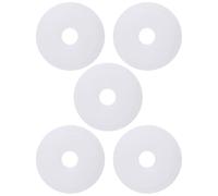 Be In Your Mind 5x Arandelas de Silicona Blanca para Válvula de Descarga de Inodoro Arandelas Transparentes OE AH0007100R Compatible con Roca Dual Válvulas de Descarga de 68 X 16 Mm