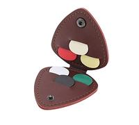 Be In Your Mind 6 púas de guitarra con bolsa de púas de guitarra para guitarra acústica, eléctrica, bajo, ukelele, púas con bolsa de almacenamiento, 0,46 mm, 0,71 mm, 0,96 mm de grosor