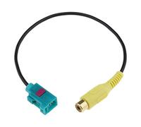 Be In Your Mind Cable Adaptador Fakra Z Hembra A RCA Hembra Compatible con Mercedes Command PCM 2.1/ PCM 3.0/ NTG 2.5/ NTG 4.0/ NTG 4.5 Cable Adaptador de Cámara de Marcha Atrás para Coche