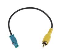 Be In Your Mind Cable Adaptador Fakra Z Macho a RCA Macho Compatible con Mercedes Command PCM 2.1/PCM 3.0/NTG 2.5/NTG 4.0/NTG 4.5 Cable Adaptador de cámara de Marcha atrás para Coche