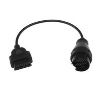 Be In Your Mind Cable de Conexión de Diagnóstico OBD1 Macho de 38 Pines A Hembra de 16 Pines OBD2 Compatible con Mercedes Benz Cable Adaptador de Diagnóstico de Fallas Automotrices