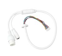 Be In Your Mind Cable de Red Ethernet RJ45 de 10 Pines Y 10 Núcleos Compatible con Hikvision Cámaras IP de 10+38 Cm.