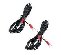 Be In Your Mind Cable de Tierra para Tocadiscos de Fonógrafo 2 M Cable de Conexión A Tierra de Alta Fidelidad con Cable de 18 AWG Y Conectores Tipo U de 5 mm para Tocadiscos de Cartucho Magnético