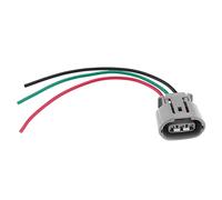 Be In Your Mind Conector de enchufe de alternador de 3 pines Reemplazo de arnés de cables 6189-0443 Compatible con Toyota Compatible con conector de alternador Lexus Enchufe de 3 pines precableado
