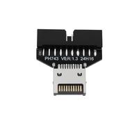 Be In Your Mind Conector Frontal USB 3.1 IDC Tipo E A Conector USB 3.0 de 20 Pines (20 Gbps) para Placas Base de Escritorio