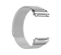 Be In Your Mind Correa de reloj compatible con Fitbit Ionic, correa de reloj de acero inoxidable de malla de metal magnética de repuesto, 140~205mm, Metal