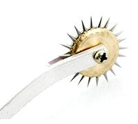 Be In Your Mind Herramienta perforadora de rueda de ruleta de perforación herramienta de corte de presión de rueda de papel de calco para patrones de costura