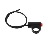 Be In Your Mind Interruptores de luz de peligro de motocicleta de 12 V, interruptores de manillar de doble advertencia para manillar de 22 mm/7/8 pulgadas