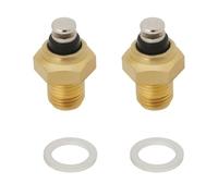 Be In Your Mind Juego de 2 Sensores de Temperatura de Aceite con Junta de Repuesto 049-919-563A 049919563A Compatible con Audi 80 (1976-1991) Compatible con VW Golf I II (1974-1992)
