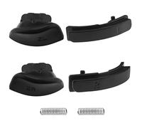 Be In Your Mind Juego de 6 Botones de Gatillo LR ZR ZL con Resortes Compatible con Nintendo Switch Color Piezas de Repuesto del Controlador Joy-con de Negro