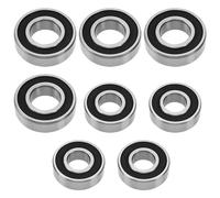 Be In Your Mind Kit de 8 rodamientos de rueda de remolque de repuesto 6004-2RS-C3 6202-2RS-C3 compatible con Erde 100 101 107 120 121 122 127