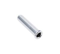 Be In Your Mind Lavabo de Cerámica de 49mm Tornillo de Perno Extendido Cesta para Fregadero de Cocina Colador con Cabezal para Tornillos para Lavabo de Piedra de Cuarzo Artificial de Mármol