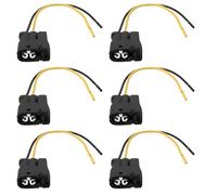 Be In Your Mind Paquete de 6 Bobinas de Encendido con Conectores Flexibles Compatible con Motores Toyota 1JZGTE con Conectores Terminados