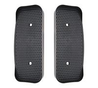 Be In Your Mind Par de Pedales Elípticos Negros Pedal de Fitness Accesorios de Plástico para Equipos de Fitness 34,5 X 15 cm Compatible con XS Sports Cross Trainer