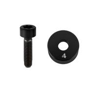 Be In Your Mind Peso de Palo de Golf de 4 G Compatible con Taylormade Qi10 Qi10 MAX Qi10 Tour UT Color Negro