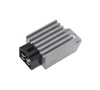 Be In Your Mind Rectificador Regulador de Voltaje de 12V Y 4 Pines Compatible con GY6 de 50 CC a 125 CC Motor Ciclomotor ATV Gokarts Buggy Dirt Bikes