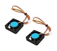 Be In Your Mind Ventilador de Caja de Computadora de 12 V 2 Unidades 40 X 40 X 10 Mm Silencioso 4200 RPM con Cojinete Hidrodinámico Compatible con Gelid Solutions Silent 4 Color Negro