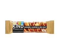 BE-KIND Almendras caramelizadas y sal marina, paquete de 12 unidades