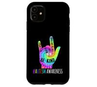 Be Kind ASL Love Sign Language Hand Autism Awareness T-Shirt Carcasa para iPhone 11