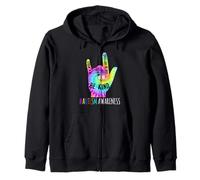 Be Kind ASL Love Sign Language Hand Autism Awareness T-Shirt Sudadera con Capucha