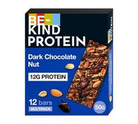 Be-Kind Barrita de proteínas de Crema de Cacahuete y chocolate negro, 12x40g